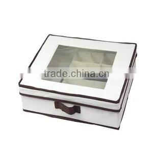 Store More Canvas Storage Bag With Visional Window thumbnail-1