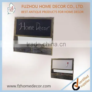Top Selling Antique Wood Standing Magnetic Double Side Chalkboard in Good Quality thumbnail-5