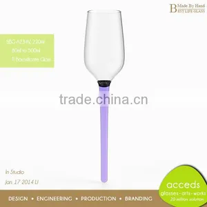 Novelty Purple Glass Drinking Cup thumbnail-3