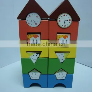 Geometric Blocks Shape Wooden Toys,building House Blocks Shape Wooden Toys thumbnail-1