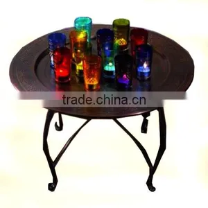 Metal Moroccan Coffee Table thumbnail-1