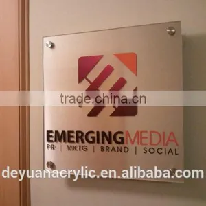 High Quality Acrylic Frame Countertop Led Lighted High Bright Tabletop Acrylic Signage thumbnail-1