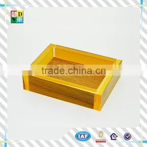 2015acrylic Hotel Supplies Acrylic Soap Dish Hot Sale Acrylic Tumbler Acrylic Barthroon Tray Wholesale Acrylic Bathroom Set thumbnail-6