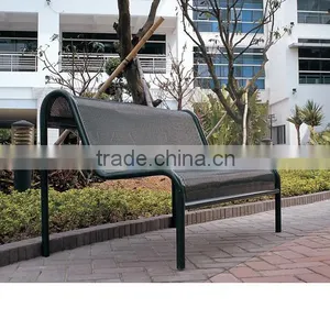 Decorative Comfortable Metal Outdoor Bench thumbnail-3