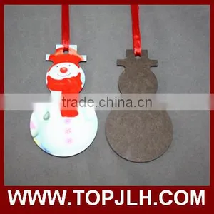 2017 Hot Sell Christmas Tree Mdf Hanging Oranments thumbnail-4