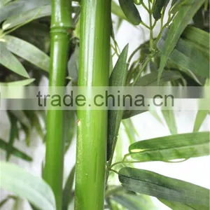 Home Garden Dry Decoration 250cm Height Artificial Outdoor Green Lucky Bamboo EZZ06 0203 thumbnail-1