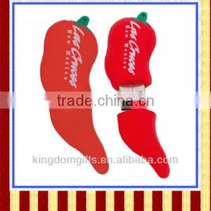 Customed Pepper Design Silicone USB thumbnail-1
