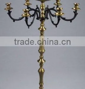 Brass Antique Candelabra thumbnail-1