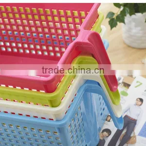 Plastic Basket With Handle, Small Plastic Basket With Handle thumbnail-4