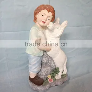 Fiberglass Colorful Statue Garden Ornament thumbnail-2