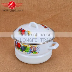 High Quality Enamel Casserole Ceramic Stockpot Cookware Set thumbnail-3