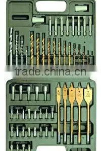 57PCS Drills Bits Set(SCREWDRIVER BIT/HIGH SPEED DRILL BITS/NUT DRIVER) thumbnail-1