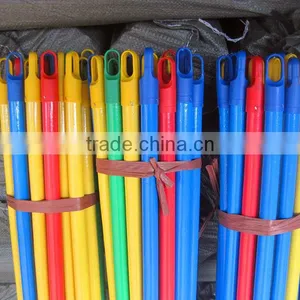 Factory Custom PVC Coated Wooden Threaded Rod for Broom and Mop thumbnail-1
