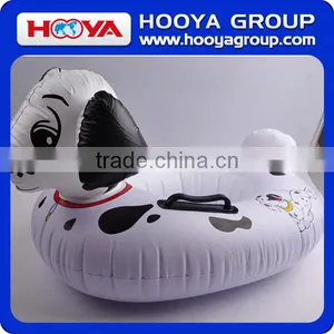 TY197869 Lovely Thick Popular Dog Design Inflatable Twin Swim Ring thumbnail-2