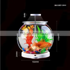 Custom Round Fish Bowl,round Fish Bowl Plastic,wholesale Plastic Round Fish Bowl thumbnail-1