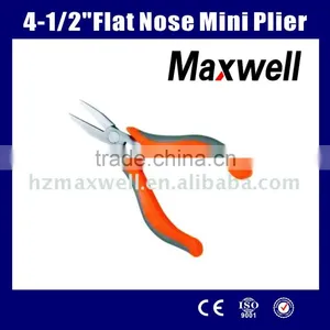 4-1/2" Flat Nose Mini Plier thumbnail-1