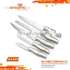 A3302-1 Great Style 5pcs Stainless Steel Knife Set thumbnail-6