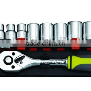 CF598407: 12pcs 1/2" Drive Socket and Ratchet Handle Set thumbnail-1