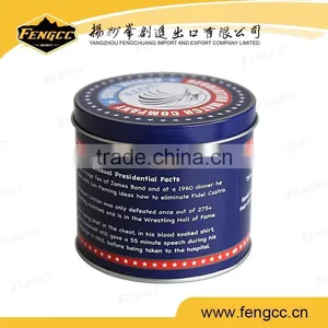 Round Cylinder Shape Tin Box Cans With Custom Print for Cake Box thumbnail-1