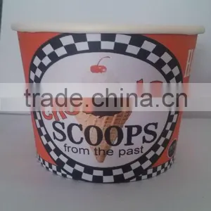 Promotional Disposable Ice Cream Paper Cups 4oz thumbnail-1