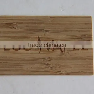 Laser Engraved Wooden Business Card thumbnail-1
