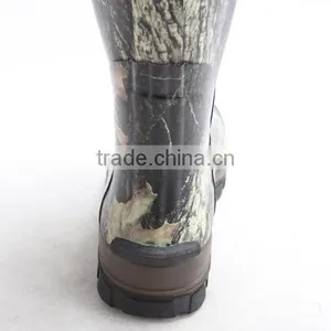 Neoprene or Cotton Lining Camouflage Camo Rubber Hunting Boots thumbnail-4