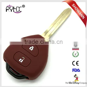 Replacement Silicone Car Key Cover for Toyota Rubber Car Key Case Shell for Lexus thumbnail-2