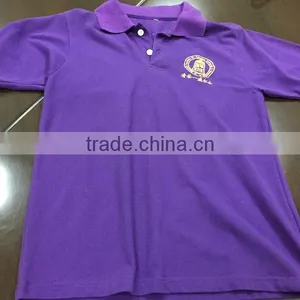 100%cotton Man Tops White Plain Short Sleeve Polo T-shirt,Classic Polo Shirt thumbnail-2
