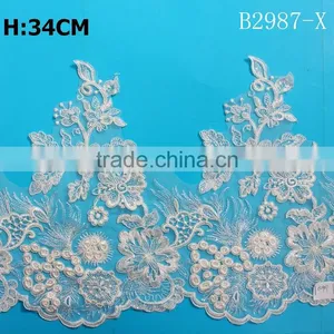 Professional Wedding Cotton Ladder Lace Trim With Bottom Price thumbnail-4