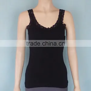 140409 Ladies Lace Camisole Tops Stock thumbnail-1
