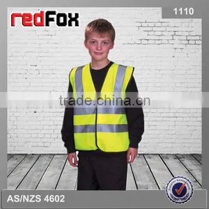 High Visibility 3M Reflective Waistcoat Custom Logo Printed thumbnail-5