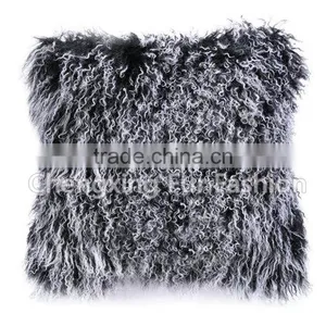 CX-D-04V Lamb Fur Pillow Cases Factory Fashion 100% Competitive Price Cheap Wholesale Pillow thumbnail-6