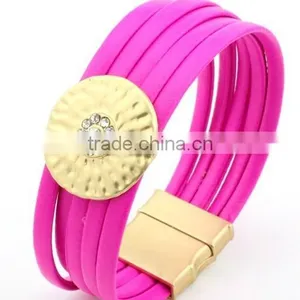 American Summer Leather Flower Bracelets,beach Holiday Gift Bracelets,cheap Promotion Bracelet thumbnail-5