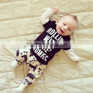 New Arrival Wholesale Children's Boutique Clothing Cute Baby Boy Clothes thumbnail-3