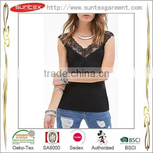 Design Your Own Sexy Lace Tank Top Women Camisole thumbnail-1