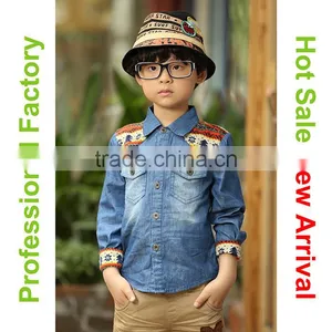 Fashion Jean Fabric Design Crochet Baby Clothes thumbnail-3