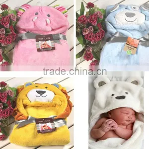Baby Top Bath Time Hooded Spa Robe Animal Baby Bathrobe thumbnail-1