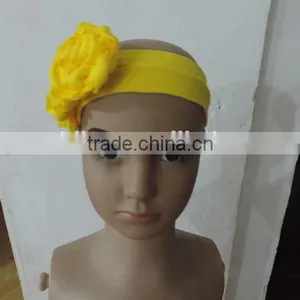2016 Boutique Kids Girl Bowknot Headband Baby Girl Top Knot Turban Hedband Children Flower Hairband thumbnail-2