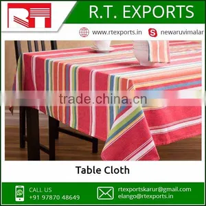 Custom Size Decorative Printed TableCloths thumbnail-1
