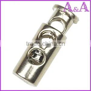 Plastic White Spring Spring Stopper,soft Plastic Buckles for Sewing for Lugages thumbnail-1