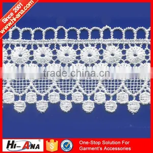 African Cord Lace Manufacture,guipure Lace Top,fancy Polyester Lace Trim Exporter thumbnail-3