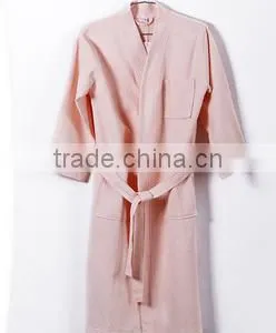 Hot Selling Hotel Waffle Cotton Thicken Towel Bath Robe thumbnail-2