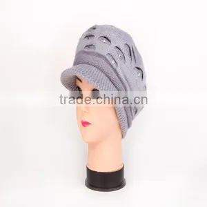 2014 New Warm Hat With Diamond TH-9036 thumbnail-1