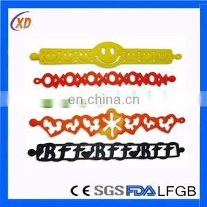 2016 Factory Making Promotional Custom Silicone Bracelet thumbnail-3