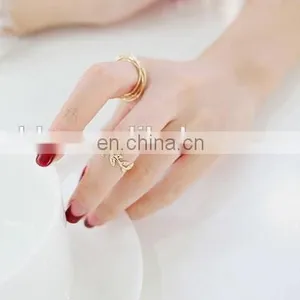 Knuckle Sets Finger Ring Open Olive Branch Ring Circle Sets Ring Set Jewellery thumbnail-6
