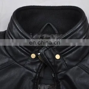 Mens Top Grade Fashion Soft Handsome Lastest Design Leather Jacket thumbnail-4