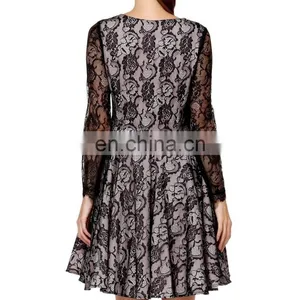 2016 New Arrivel Lace Dress Designs Ladies Fashion Lace Dresses thumbnail-2