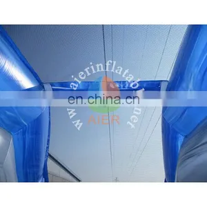 New Fashion Giant Inflatable Water Slide,inflatable Colorful Water Slide,Double Tube Inflatable Water Slide thumbnail-1