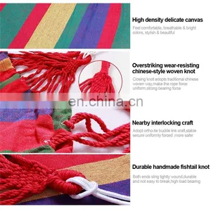 Brand New Canvas Hammock Swings Enjoyable With High Quality thumbnail-6