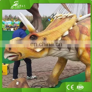 Amusement Park Life Size Statues Triceratops and T-rex Dinosaur thumbnail-6